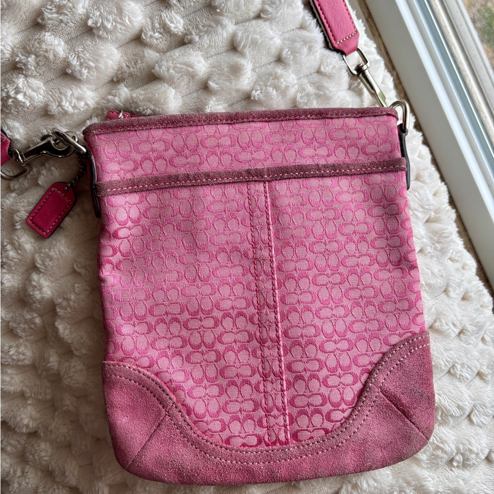 Coach Pink Crossbody Bag